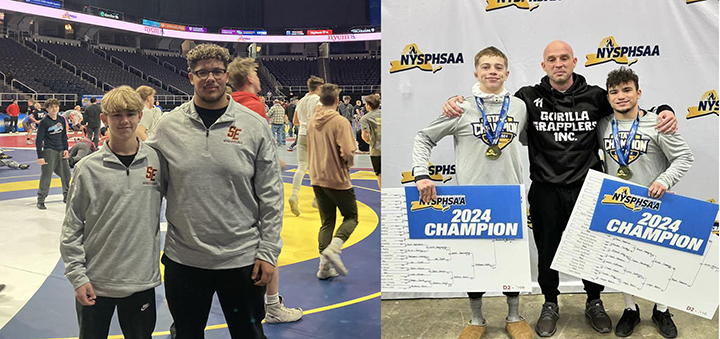 Local Wrestlers Compete At State Level; Two Champions Rise Among Chenango County